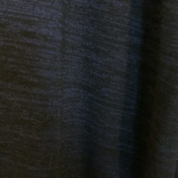 George Navy blue and black long sleeve knit fooler sweater size 1x - Picture 4 of 11